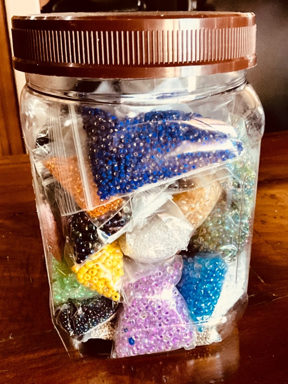 Jewelry Making - Assorted Quality Seed Beads Appx 2 lbs.